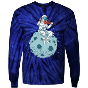 Violin Fiddle Women Violin Gift Men Viola Tie-Dye Long Sleeve Shirt