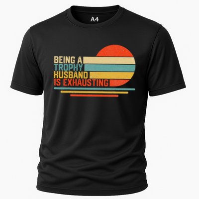 Vintage Funny Wedding Anniversary Cooling Performance Crew T-Shirt