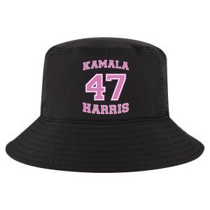 Varsity First Woman President Harris 2024 Kamala Harris 47 Cool Comfort Performance Bucket Hat