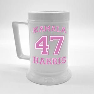 Varsity First Woman President Harris 2024 Kamala Harris 47 Beer Stein