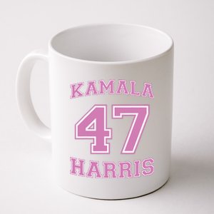 Varsity First Woman President Harris 2024 Kamala Harris 47 Coffee Mug