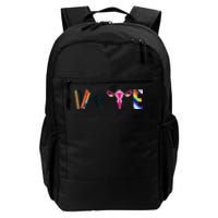 Vote Feminist Women's Rights Femi Book Symbol Daily Commute Backpack