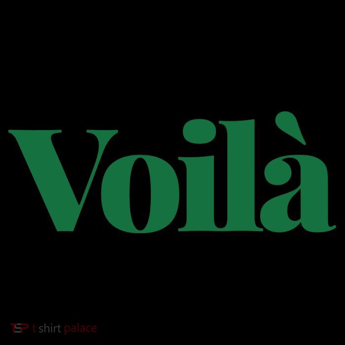 Voilà French Word Flatbill Hat