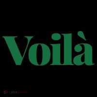 Voilà French Word Women's V-Neck T-Shirt