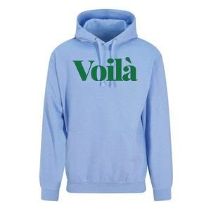 Voilà French Word Unisex Surf Hoodie