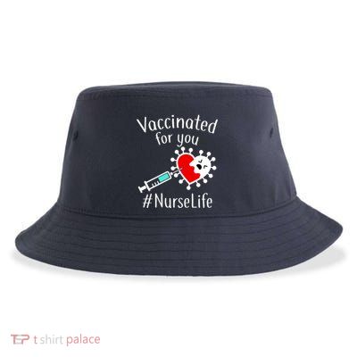 Vaccinated For You #NurseLife Sustainable Bucket Hat