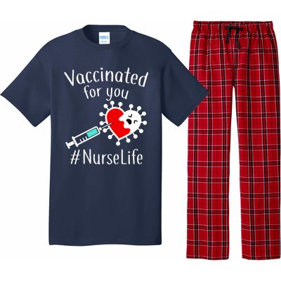 Vaccinated For You #NurseLife Pajama Set