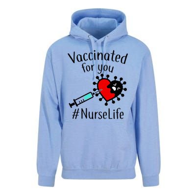 Vaccinated For You #NurseLife Unisex Surf Hoodie