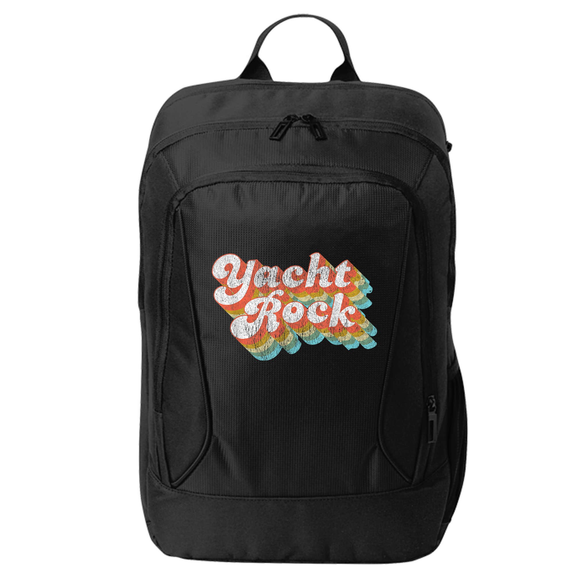 Vintage Fade Yacht Rock Party Boat Drinking City Backpack