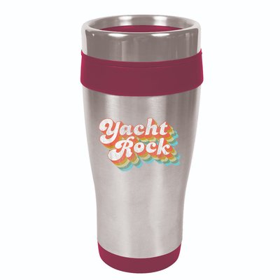 Vintage Fade Yacht Rock Party Boat Drinking 16oz Travel Tumbler