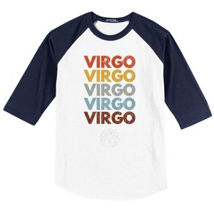 Virgo Funny Zodiac Graphic Gift Baseball Sleeve Shirt