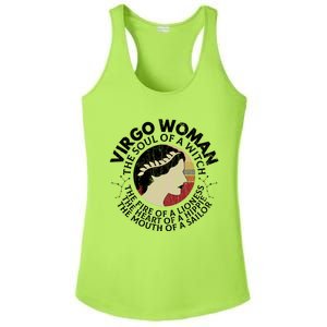 Virgo Funny Zodiac Sign Graphic Gift Ladies PosiCharge Competitor Racerback Tank