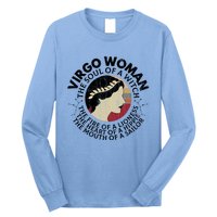 Virgo Funny Zodiac Sign Graphic Gift Long Sleeve Shirt