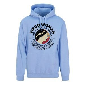 Virgo Funny Zodiac Sign Graphic Gift Unisex Surf Hoodie