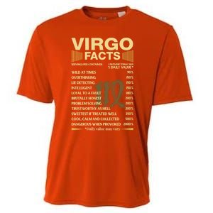 Virgo Facts Zodiac Sign Astrology Birthday Gift Cooling Performance Crew T-Shirt