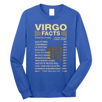 Virgo Facts Zodiac Sign Astrology Birthday Gift Long Sleeve Shirt