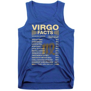 Virgo Facts Zodiac Sign Astrology Birthday Gift Tank Top