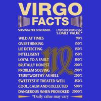 Virgo Facts Zodiac Sign Astrology Birthday Gift Womens T-Shirt