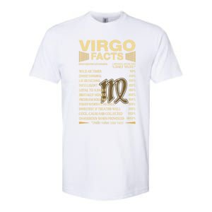 Virgo Facts Zodiac Sign Astrology Birthday Gift Softstyle CVC T-Shirt