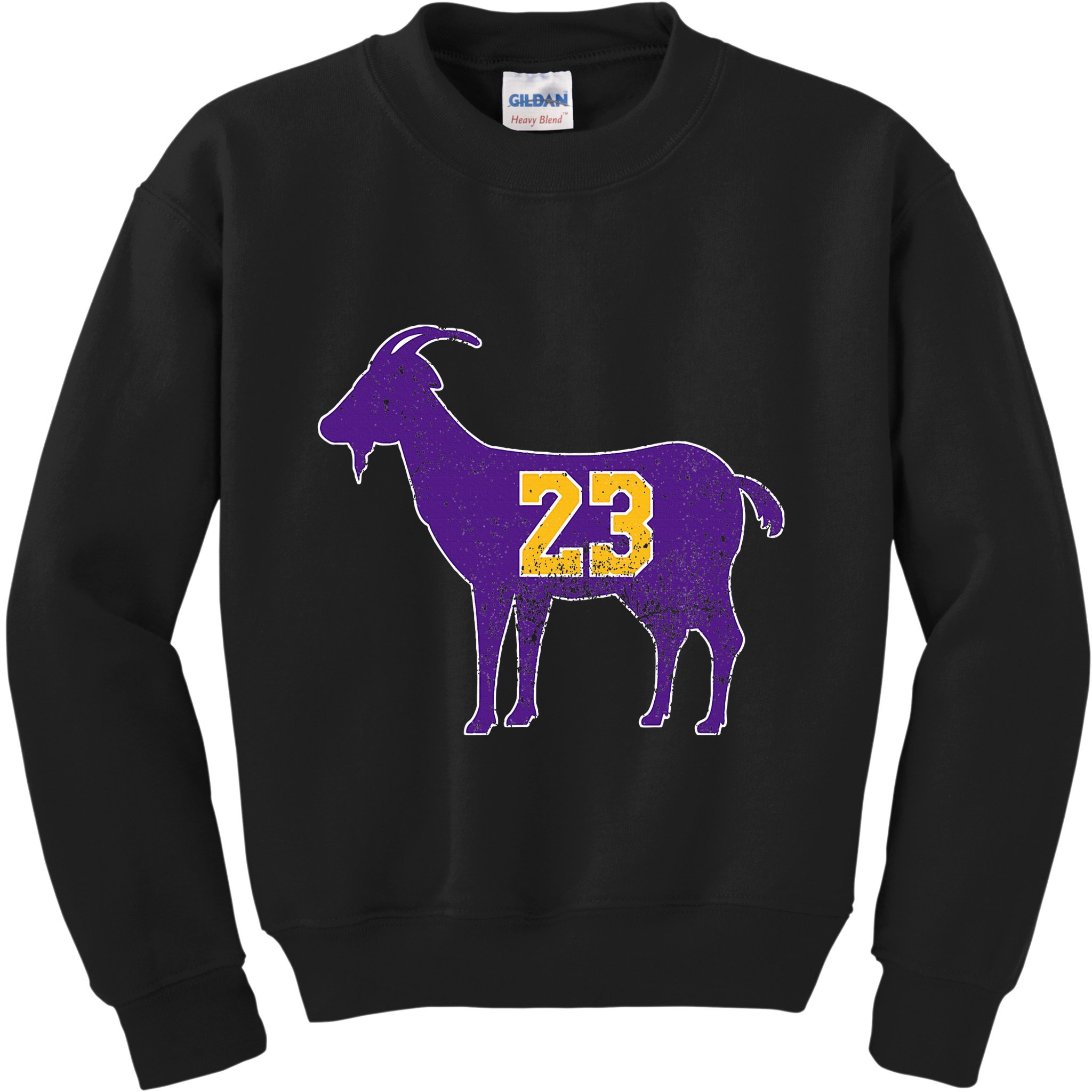 Vintage Goa 23 Distressed Kids Sweatshirt