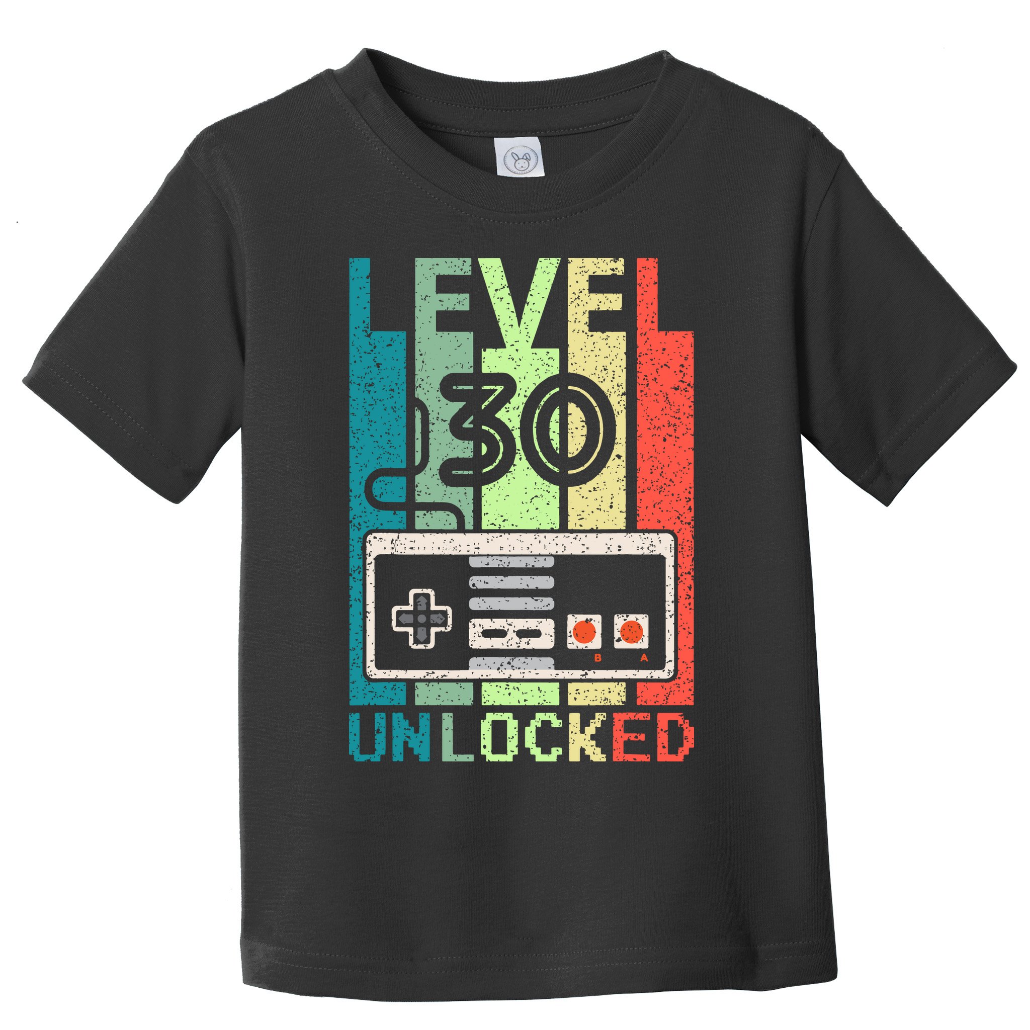Video Gamer 30th Birthday Gifts Level 30 Unlocked Toddler T-Shirt