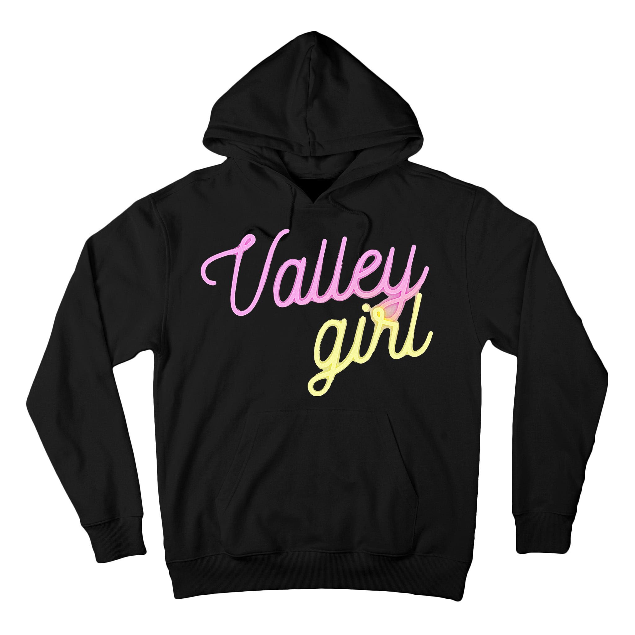 Valley Girl 80s Throwback Funny Girl Tall Hoodie