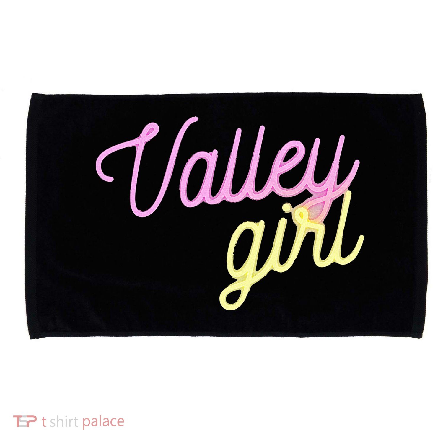 Valley Girl 80s Throwback Funny Girl Microfiber Hand Towel