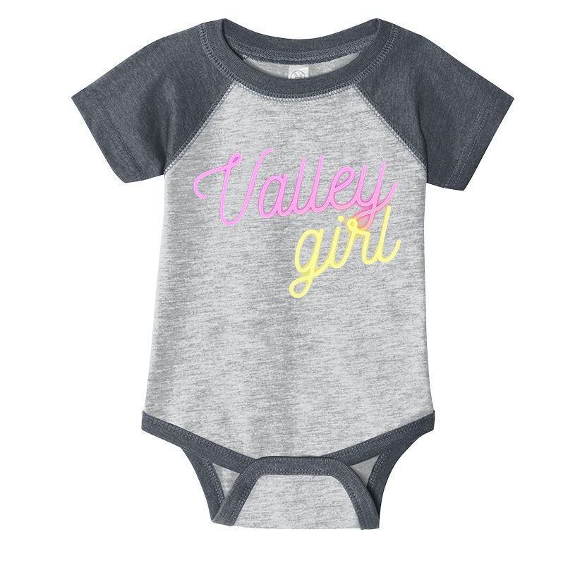 Valley Girl 80s Throwback Funny Girl Infant Baby Jersey Bodysuit