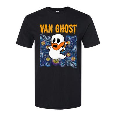 Van Ghost Art Teacher Halloween Van Gogh Starry Night Softstyle® CVC T-Shirt