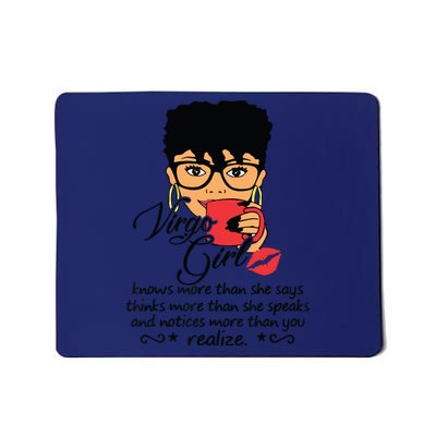 Virgo Girl Are Born In August 23 September 22 Mousepad