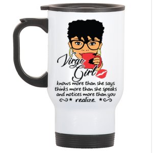 Virgo Girl Are Born In August 23 September 22 Stainless Steel Travel Mug