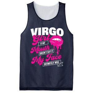 Virgo Girl Astrology Horoscope Symbol Zodiac Sign Mesh Reversible Basketball Jersey Tank