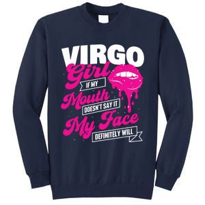 Virgo Girl Astrology Horoscope Symbol Zodiac Sign Tall Sweatshirt