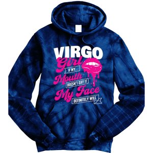 Virgo Girl Astrology Horoscope Symbol Zodiac Sign Tie Dye Hoodie