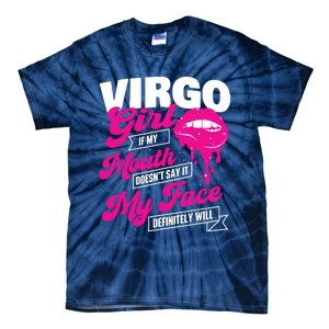 Virgo Girl Astrology Horoscope Symbol Zodiac Sign Tie-Dye T-Shirt