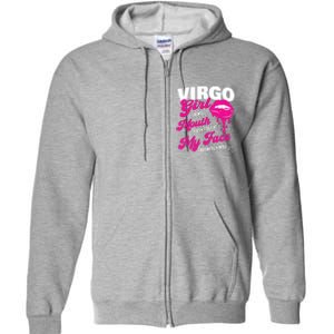 Virgo Girl Astrology Horoscope Symbol Zodiac Sign Full Zip Hoodie