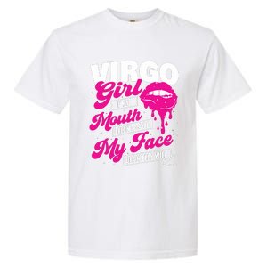 Virgo Girl Astrology Horoscope Symbol Zodiac Sign Garment-Dyed Heavyweight T-Shirt