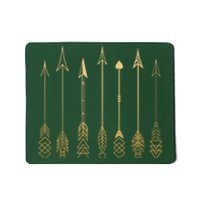 Vintage Gold Arrows Mousepad