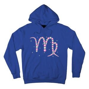 Virgo Gift Astrology Birthday Pink Diamond Gift Tall Hoodie