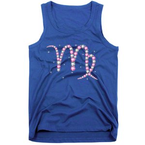 Virgo Gift Astrology Birthday Pink Diamond Gift Tank Top