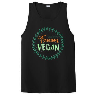 Vegan Gifts Apparel Ferocious Vegan Life Stuff PosiCharge Competitor Tank