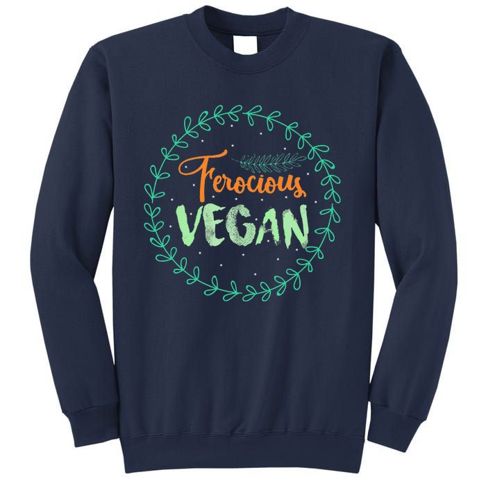 Vegan Gifts Apparel Ferocious Vegan Life Stuff Sweatshirt