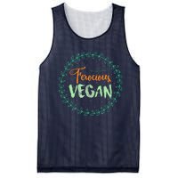 Vegan Gifts Apparel Ferocious Vegan Life Stuff Mesh Reversible Basketball Jersey Tank