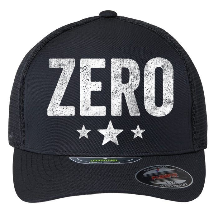 Vintage Grunge Alternative Zero Three Star 90s Rock Music Flexfit Unipanel Trucker Cap