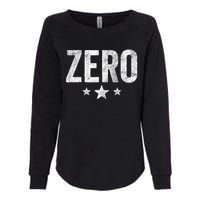 Vintage Grunge Alternative Zero Three Star 90s Rock Music Womens California Wash Sweatshirt