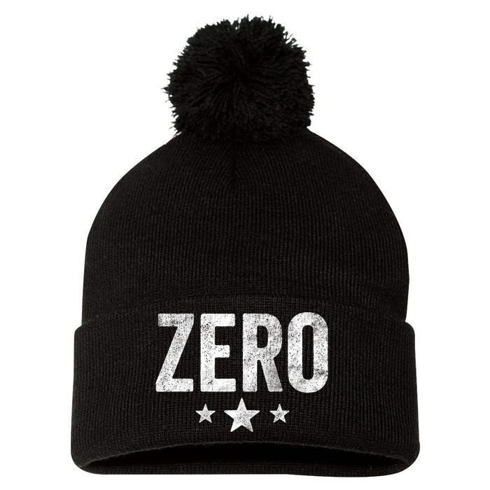 Vintage Grunge Alternative Zero Three Star 90s Rock Music Pom Pom 12in Knit Beanie