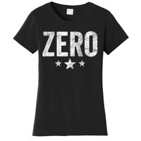 Vintage Grunge Alternative Zero Three Star 90s Rock Music Women's T-Shirt