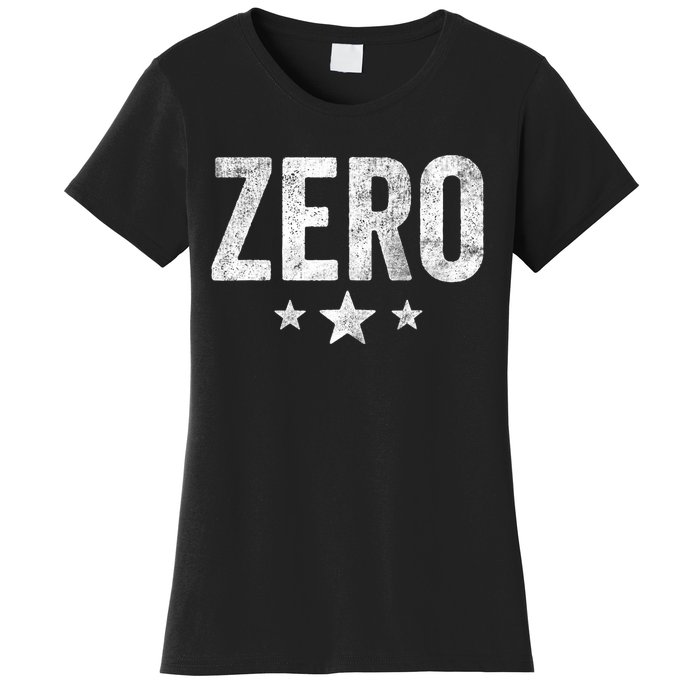 Vintage Grunge Alternative Zero Three Star 90s Rock Music Women's T-Shirt