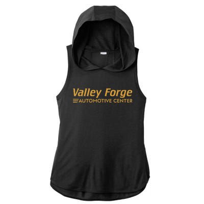 Valley Ge Automotive Distressed Look Ladies PosiCharge Tri-Blend Wicking Draft Hoodie Tank