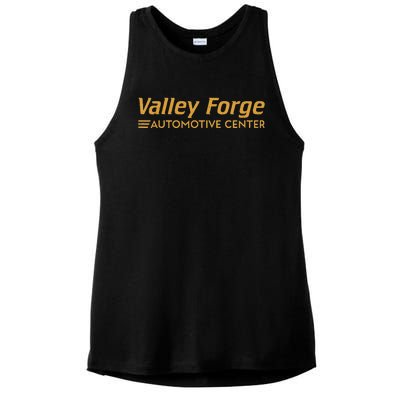 Valley Ge Automotive Distressed Look Ladies PosiCharge Tri-Blend Wicking Tank